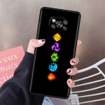 Genshin Impact logo&uuml;mbris Xiaomi Mi Poco X3 NFC M3 Pocophone F1 F3 GT Redmi K40 Pro jaoks Mi 10T Pro Capa telefonikaanele Mi Poco X3 GT