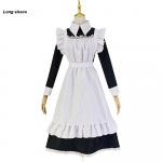 Lolita neiu kleit Naiste ettekandja kost&uuml;&uuml;mid Bowknot Ruffle gooti Cosplay uhked kleidid s
