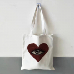 Naljakas ostukott Cartoon Love Print Casual Wild Bag Harajuku ostul&otilde;uend Ostukott T&uuml;drukute k&auml;ekott K&auml;ekott &Otilde;lakott. 24*26cm