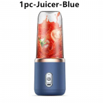 Kaasaskantav elektriline mahlapress USB mikser mahlapress masin smuuti blender sidrun apelsin puuviljapress juhtmevaba blender 300ml mahlapressi tassikomplekt 1PCS