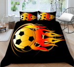 Jalgpalli spordi voodipesu komplekt 3D jalgpalli tekikate padjap&uuml;&uuml;r 2/3 osaline komplekt mikrokiudkangast AU/EU/US t&auml;issuuruses kodukaunistus Baby 100x135cm