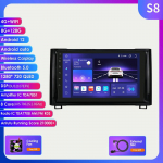 Hizpo Android 12 Autoradio Toyota Tundra XK50 2014-2021 autoraadio Multimeedia Videopleier Navigatsioon Stereo GPS Carplay 4G RDS BT Bluetooth RDS FM S8 8Core 8G 128G