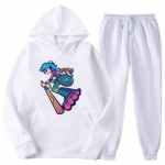 Ramona Scott Pilgrim VS The World Prinditud meeste dressikomplektid vabaaja kapuuts ja p&uuml;ksid 2tk Komplektid Suured moes meeste r&otilde;ivad S