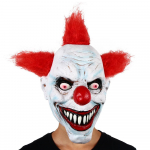 Horror Evil Clown Lateks Mask Cosplay Full Head Costume Props Adult kuristik
