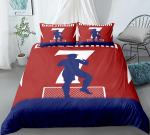 3D spordivoodipesukomplekt, mis sobib sportlaste tubadesse 2 v&otilde;i 3 padjap&uuml;&uuml;riga AU240 * 270 &uuml;lisuur kodukaunistus Baby 100x135cm