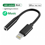 Adapter iPhone'i ja 3,5 mm k&otilde;rvaklappide jaoks Adapter iPhone'i 12 11 Pro max x xr jaoks Aux kaabel 3,5 mm pistikupesa kaabli helijagaja iOS-i adapteri jaoks Music