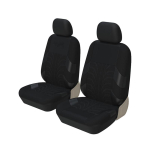 T&auml;ielik autoistme kate eesmine ja tagumine poolitatud pingi kaitse ja disain turvapadi Carstyling universaalsed sobivad autod Kia Rio jaoks 1 piece Blue black