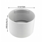 Uus universaalne mobiilne kliimaseadme v&auml;ljalasketoru v&auml;ljalasketoru pistik kaasaskantav kliimaseadme v&auml;ljalasketoru pistik 13cm