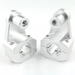 7/8  22mm Handlebar Risers Fit For SUZUKI DRZ 400 DRZ 650 all year Blue Motorcycle Accessories Handle Fat Bar Clamps h&otilde;be