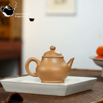 Yixingi teekann uus Qiushui toormaak p&auml;evalillekollane kinaveripunane savi kahekihiline kannukaas kirjad lilla liiv kann Hiina teekann China