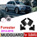 Auto porilauad Subaru Forester 2014 Forester SJ 2018~2015 Poritiibade kaitsepritsmeklapi porilappide tarvikud 2017 must