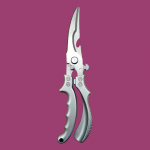 1 tk roostevabast terasest k&ouml;&ouml;gik&auml;&auml;rid Multifunktsionaalsed kana luud mereandide keetmisk&auml;&auml;rid pardi kalal&otilde;ikurid valge