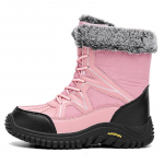 35-42 Winter High Gang paksud villased, veekindlad, veekindlad ja libisemisvastased naiste lumesaapad 35 roosa