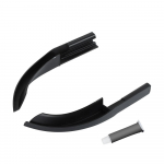 Vihmaveerennide pikendused katuse k&otilde;vakattega vihmasoonega suunaja vihmavee suunaja Jeep Wrangler JL & Gladiator JT 2018-2023 v&auml;listarvikud must