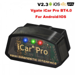 IOS-i/Androidi jaoks m&otilde;eldud iCar Pro ELM327 V2.3 Bluetooth 4.0 WIFI ELM 327 OBD 2 automaatse skanneri koodilugeja OBD2 autodiagnostika t&ouml;&ouml;riista jaoks iCar Pro BT4.0-1pc