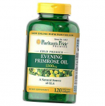 &Otilde;htune priimula&otilde;li GLA 1300-ga, Puritan's Pride 120 geelkapslit (71367014) 120softgels