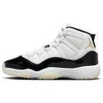 Air Jordan 11 Retro GS Gratitude / Defining Moments Laste tossud Valge Must Metallik-Kuld 378038-170 35.5 black