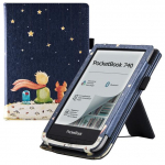 Stand Case PocketBook Inkpad Pad Reader nahast kate koos k&auml;erihma ja Auto