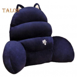 Vooditoe lugemispadi k&auml;sivarretoega t&otilde;mblukuga &uuml;lipehme t&auml;ielikult t&auml;idetud seljatoe tugi diivan diivani padjapadi kollane