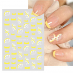 Nail Art Water Transfer Nail Art Puuviljaj&auml;&auml;tis Suvekleebis Kook Manik&uuml;&uuml;r Decal Mood