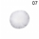 1 tk Ehted, kingad kingad, m&uuml;ts 8/10 cm, kunstkarusnahast pompom, DIY dekoratsiooniga v&otilde;tmehoidja kunstkarusnahast pallid naistele 8cm