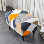 Leaf Wing tooli kate Elastne lilleline tugitool Wingback kaldus k&auml;ega King Selja Diivani seljatoe tooli kate venituskaitse 1pc