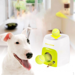 Dog Interactive Toy Training Reward Machine Automatic Tennis ball of for Puppy Accessories