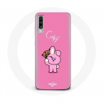 Coque pour Samsung Galaxy A70 BTS Bangtan Sonyeondan BT21 Shooky Suga Et Cooky Jungkook