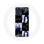Coque pour Samsung Galaxy A13 4G Blackpink Signature Photo Jennie Jisoo Lisa Rose - Maniacase