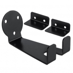 Jalgrattahoidik Raske ja vastupidav libisemiskindel universaalne rauast seinale kinnitatav jalgrattaalus siseruumides must