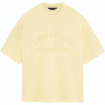 Fear of God Essentials Raskest Jersist L&uuml;hikeste Varrukatega T-s&auml;rk Aiapruun Meeste Topid 125SP242001F L