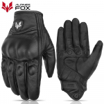 2023. aasta suvi, uued vintage nahast mootorrattakindad meeste must, kulumiskindel Guantes puutetundlik libisemisvastane Retro Motobiker Luvas L must