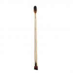 Kahe otsaga meigipintsel Peitepulk Brush Blade Kulmude Silmapliiats Meigipintsel Face Foundation Blending Women Beauty Make Up Tools 1pc