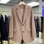 Uus kevadine s&uuml;gise moe&uuml;likond, must valge roheline mantel vabaaja oranžid bleiserid XXXL khaki