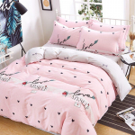 100% puuvillane neljaosaline komplekt 100% puuvillane toimse kolmeosaline komplekt Lihtne tekikate voodilina 1,5 voodi 2,0 &uuml;li&otilde;pilasvoodile 160*210cm 3pcs
