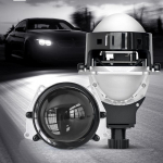 Integreeritud auto ja mootorratta LED-esituli H4 H7, 3-tolline kadudeta bifokaalne l&auml;&auml;ts 3-tolline &uuml;he valgusega tass 45W kaug- ja l&auml;hedal autovalgusti