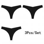 Allofme 3 tk/komplekt pitsist stringid naistele Seksikad madala k&otilde;rgusega G-String hingav pesu Seksikad stringid naiste alusp&uuml;kstele T-seljaga S