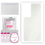 apgo MATTE Protective Skin Sticker for the back compatible with TCL 40 NXTpaper, Wrap Film, Hydrogel Film, Flexible, Soft TPU with positioning layer e