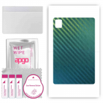 apgo Protective Skin Sticker for the back compatible with Vivo Pad, Wrap Film, Foil, Vinyl - Pattern Carbon Chameleon CAKA1