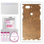 apgo Protective Skin Sticker for the back+sides compatible with OnePlus 5T, Full Wrap Film, Foil, Vinyl - Pattern Rusty Copper