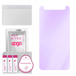 apgo Anti-Blue 9H Hybrid protective glass compatible with Sharp Aquos S3 High, flexible nano glass, great replacement for tempered glass, scratch-resi