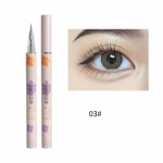 Natural silkworm shadow pen, long-lasting, waterproof and sweat-proof, not easy to smudge, brown quick-drying ultra-fine liquid eyeliner pen 0.8g