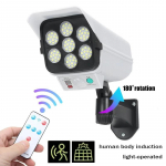 30 W v&auml;lise liikumisanduriga p&auml;ikesevalgustid 77 LED FloodLight veekindel traadita mannekeeni peibutav v&otilde;ltsturvakaamera veranda aia terrassile 20W
