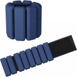 Naiste randme- ja pahkluukaalud, kantavad tugevad k&auml;e- ja jalakaalud, 2-osaline k&auml;ev&otilde;rude komplekt, reguleeritavad pahkluukaalud k&otilde;ndimiseks, joogaks, tantsimiseks, barre'i jaoks, j&otilde;usaali jaoks 1 lbs- 1 Pair sinine