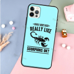 Skorpion Skorpion loom Telefoni&uuml;mbris iPhone 13 12 11 Pro Max 12 mini 6S 7 8 Plus SE 2020 XR X XS Max jaoks Tagakaas iphone 5 5S SE