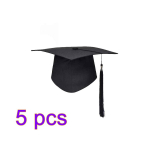 5tk Akadeemiline M&uuml;ts Akr&uuml;&uuml;lkiud Peakatted Akadeemia Suveniirim&uuml;tsid Cosplay tarvikud Ripats Unisex L&otilde;pum&uuml;tsi meister