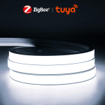 Nutikas ZigBee 3.0 USB 5 V COB LED-riba neoonvalgus T&ouml;&ouml; koos rakendusega Tuya HUB Bridge Echo Plus / Alexa Voice Control Ambiance TV tuled 5m