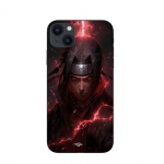 Coque Maniacase pour iPhone 14 Plus itachi uchiwa anime 3D fanart