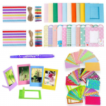 Fujifilm Instax Mini 12 11 9 8 7 s 90 Liplay kaameratarvikud Seinale riputusraamid Filmiraamid Kleebised Mark Pliiatsi komplektid