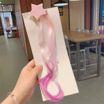 Lastele juukseklambrid Barrettes Multifilmid Loom &Uuml;kssarvik V&auml;rvikas parukas Juukseaksessuaarid T&uuml;drukutele Juukseklambrid V&otilde;lts keerdpunutisega peakate